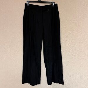 4/$15 Scoop Black Wide-Leg Trousers